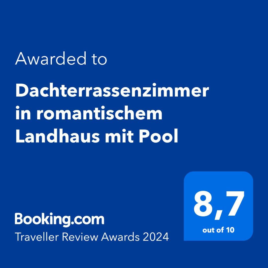 Dachterrassenzimmer In Romantischem Landhaus Mit Pool El Largo Bagian luar foto